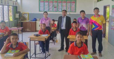 รอง ผอ.สพป.สท.2 และ นิติกร นิเทศตรวจเยี่ยมโรงเรียน