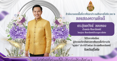 รางวัลคุรุสภา จังหวัดสุโขทัย ประจำปี 2569