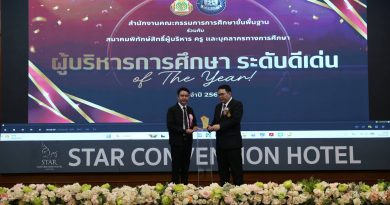 โล่รางวัลผู้ทำคุณประโยชน์ทางด้านการศึกษา ผู้บริหารการศึกษา ระดับดีเด่น ประจำปี 2568