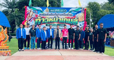 ผอ.สพป.สุโขทัย เขต 2 เป็นประธานพิธีเปิดการแข่งขันกีฬาเครือข่ายโรงเรียน “ก้าวหน้าเกมส์”
